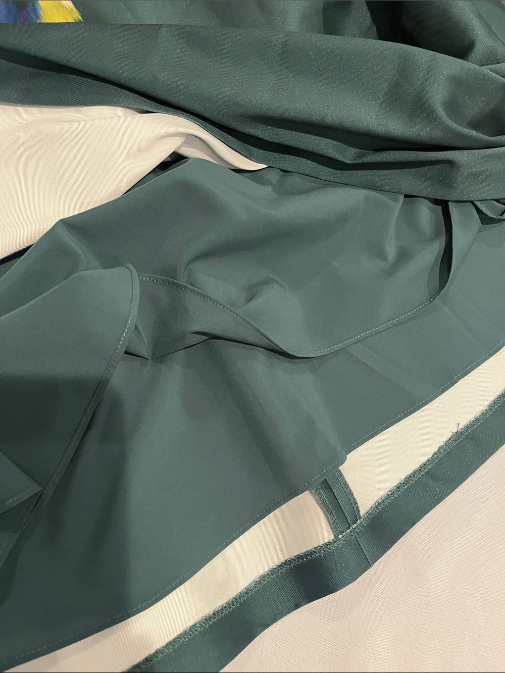 Sachin + Babi Forest Green exquisite evening wear. Tea length NWT Sz. 12 - Picture 11 of 16